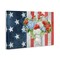 Stupell Industries American Flag Bouquet Canvas Wall Art Design by Leslie Trimbach